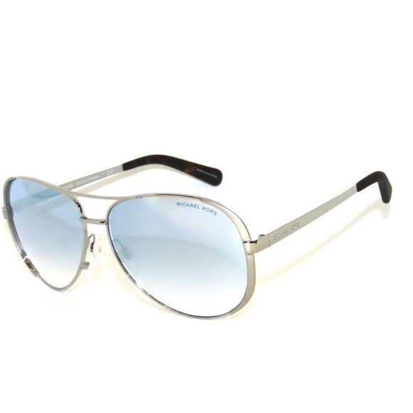 Michael Kors Chelsea 5004 Silver Blue Sunglasses - Picture 1 of 7